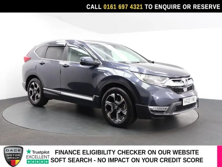 Used 2020 BLUE HONDA CR-V SUV 2.0 h i-MMD SR SUV 5dr Petrol Hybrid eCVT Euro 6 (s/s) (184 ps) PETROL HYBRID (reg. 2020-08-15) (Automatic) for sale in Stockport