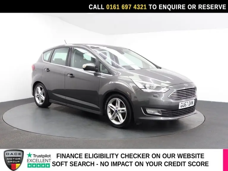 Used 2017 GREY FORD C-MAX MPV 1.5 TDCi Titanium X MPV 5dr Diesel Powershift Euro 6 (s/s) (120 ps) DIESEL (reg. 2017-10-06) (Automatic) for sale in Stockport