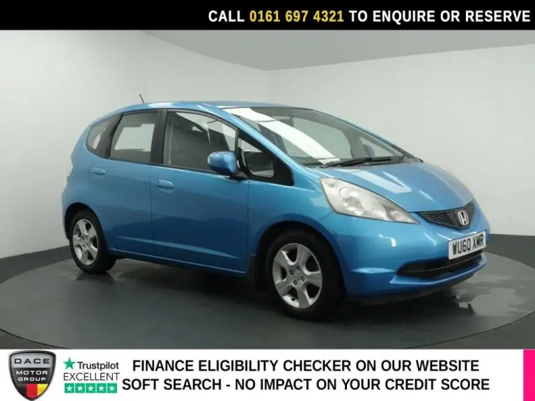 Used 2010 BLUE HONDA JAZZ Hatchback 1.4 i-VTEC ES Hatchback 5dr Petrol i SHIFT Euro 5 (99 ps) PETROL (reg. 2010-09-07) (Automatic) for sale in Stockport