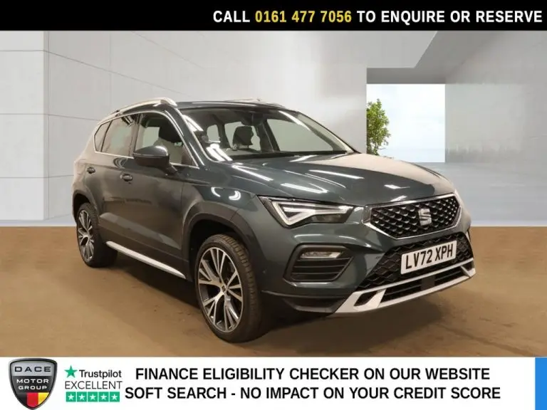 Used 2022 GREEN SEAT ATECA SUV 1.5 TSI EVO XPERIENCE Lux SUV 5dr Petrol DSG Euro 6 (s/s) (150 ps) PETROL (reg. 2022-09-30) (Automatic) for sale in Stockport
