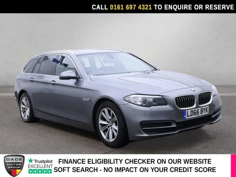 Used 2016 GREY BMW 5 SERIES Estate 2.0 520d SE Touring 5dr Diesel Auto Euro 6 (s/s) (190 ps) DIESEL (reg. 2016-10-29) (Automatic) for sale in Stockport