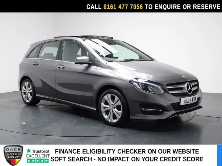 Used 2017 GREY MERCEDES-BENZ B CLASS MPV 1.5 B180d Sport (Premium Plus) MPV 5dr Diesel 7G-DCT Euro 6 (s/s) (109 ps) DIESEL (reg. 2017-03-01) (Automatic) for sale in Stockport