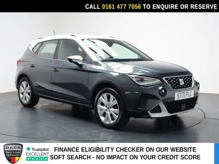 Used 2021 GREEN SEAT ARONA SUV 1.0 TSI XPERIENCE SUV 5dr Petrol DSG Euro 6 (s/s) (110 ps) PETROL (reg. 2021-11-06) (Automatic) for sale in Stockport