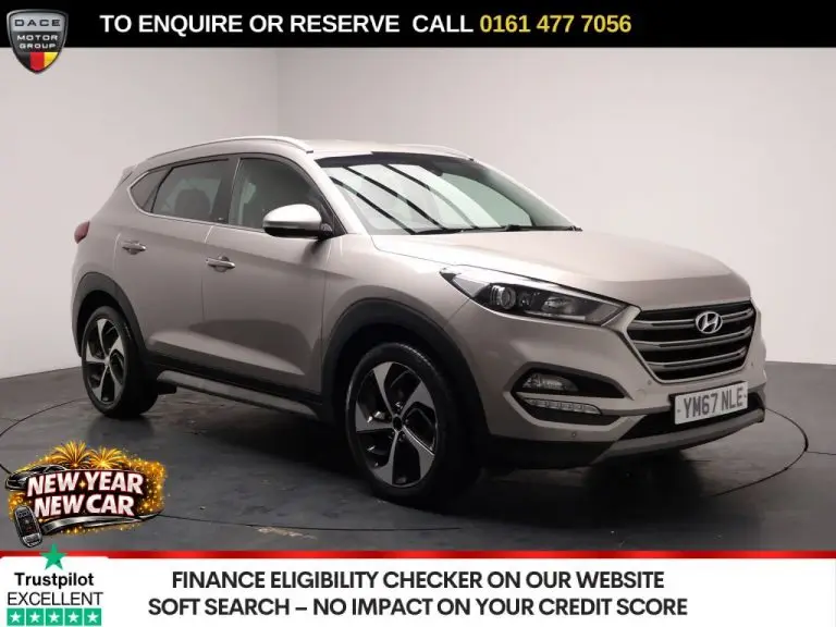 Used 2018 WHITE HYUNDAI TUCSON SUV 1.7 CRDi Blue Drive Sport Edition SUV 5dr Diesel DCT Euro 6 (s/s) (141 ps) DIESEL (reg. 2018-01-31) (Automatic) for sale in Stockport