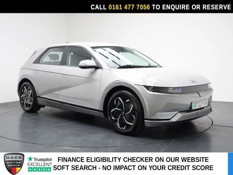 Used 2022 GREY HYUNDAI IONIQ 5 Hatchback 58kWh Premium Hatchback 5dr Electric Auto (170 ps) ELECTRIC (reg. 2022-07-21) (Automatic) for sale in Stockport