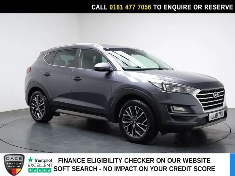 Used 2018 GREY HYUNDAI TUCSON Estate 1.6l 5dr Auto 175 BHP PETROL (reg. 2018-08-30) (Automatic) for sale in Stockport