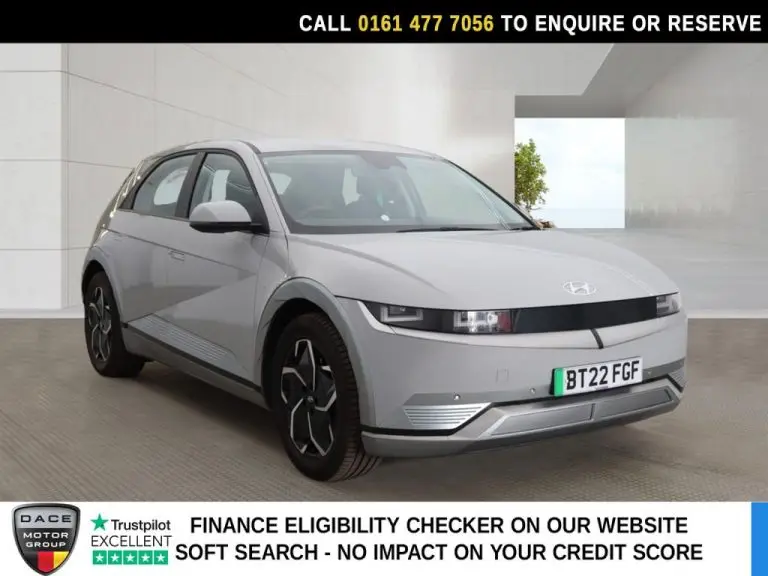 Used 2022 GREY HYUNDAI IONIQ 5 Hatchback 58kWh Premium Hatchback 5dr Electric Auto (170 ps) ELECTRIC (reg. 2022-07-21) (Automatic) for sale in Stockport